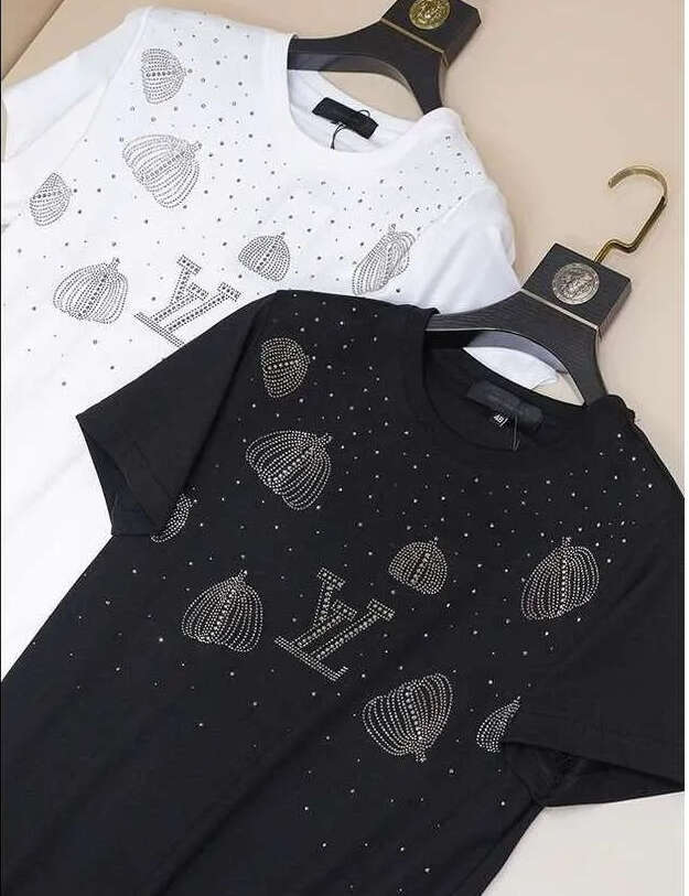 Short-Sleeve T-Shirt Round Neck Fashionable Designer Men's Clothing Summer New Half-Sleeve Tee Direct From Manufacturer Luanyun