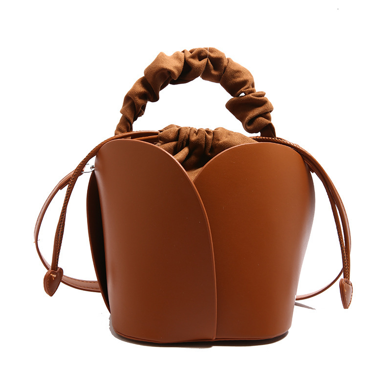 TB BHULAMTE Luxury Brand Fashion Bag Bucket Bag Women's Hand-held Large-capacity Red Flower-patterned Handbag, Shoulder Bag