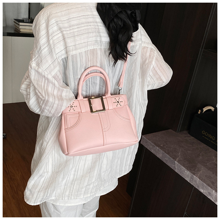 Valentine's Day Qixi Festival Gift Dopamine Simple Fashion Fresh Style Women's Crossbody Underarm Small Bag Versatile Commuting