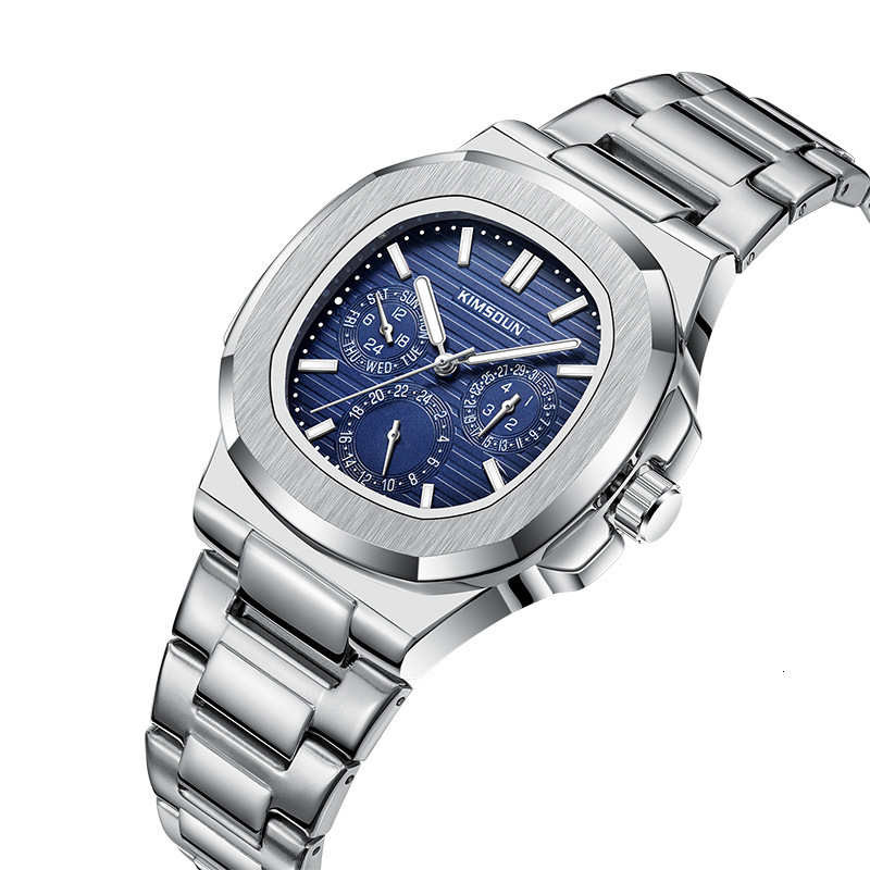 Watches Men Designer Modern Diamond High Quality Factory Elegant Stainless Steel Watch Band Waterproof Cycling Reloj Hombre Homme Montre De Luxe