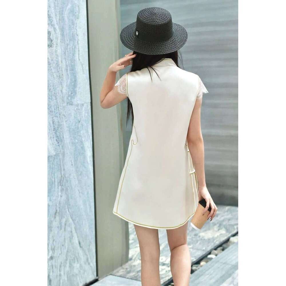 High-End Spring Summer New Women's Cheongsam Chinese Style Embroidery Slim Elegant A-Line Qipao Dress S-Xxl MAKOUFEI