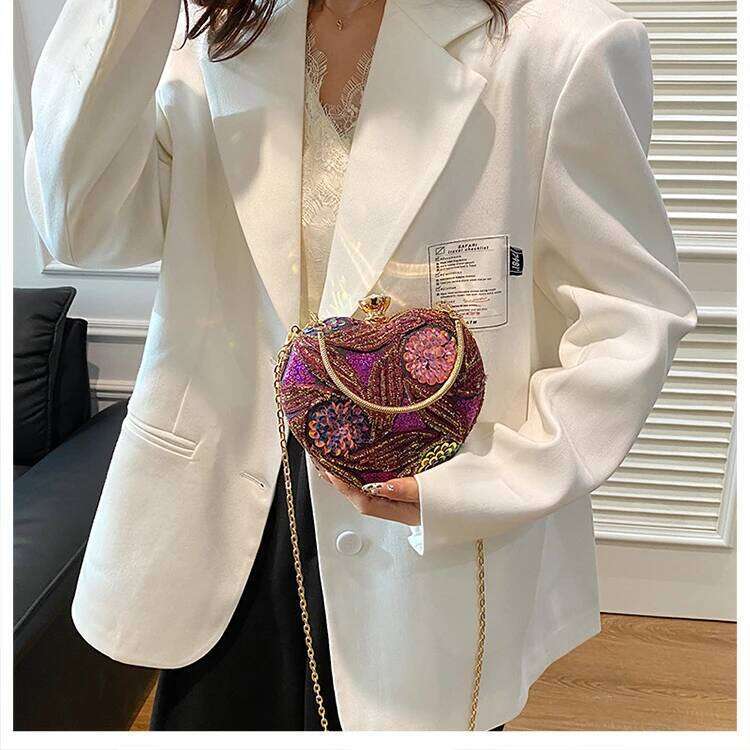 Chinese Embroidery Luxury Gold Clutch For Women Party Bags Evening Purse Designer Crossbody Bag New In Handbag Ladies Hand Bag Sac Femme Clutch Bags