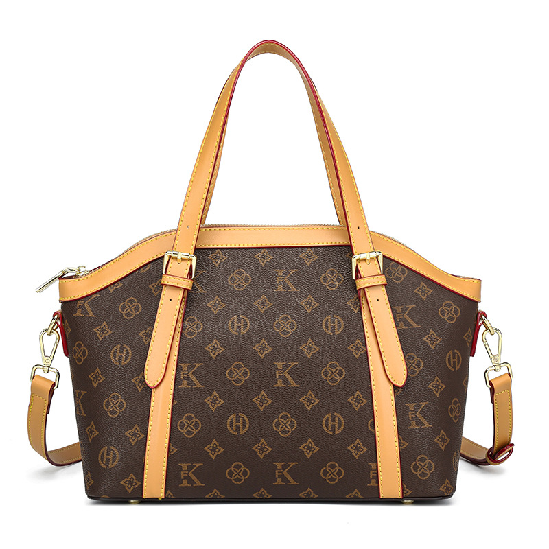 Large Capacity Commuter Handbag 2026 New Printed Design Women's Elegant Tote Bag Fashion Trend Crossbody Bag