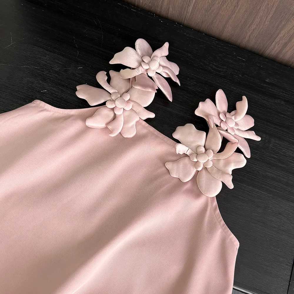 Bear Leader 2-7 Years 3D Flower Birthday Wedding Princess Dress Korean Version Sling Party Clothes Summer Girls Casual OutwearT260330