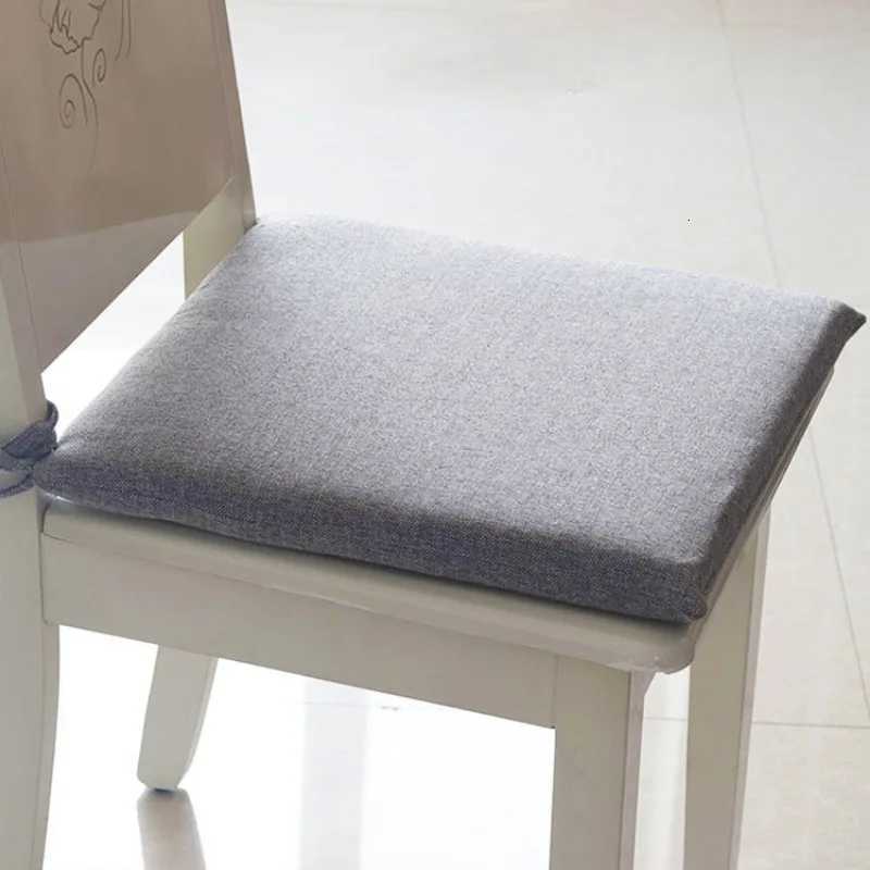 Linen Cushion Japanese Tatami Mat Comfortable Breathable Office Chair Cushion Bedroom Bay Window Living Room Floor Cushion H260330 - view 5