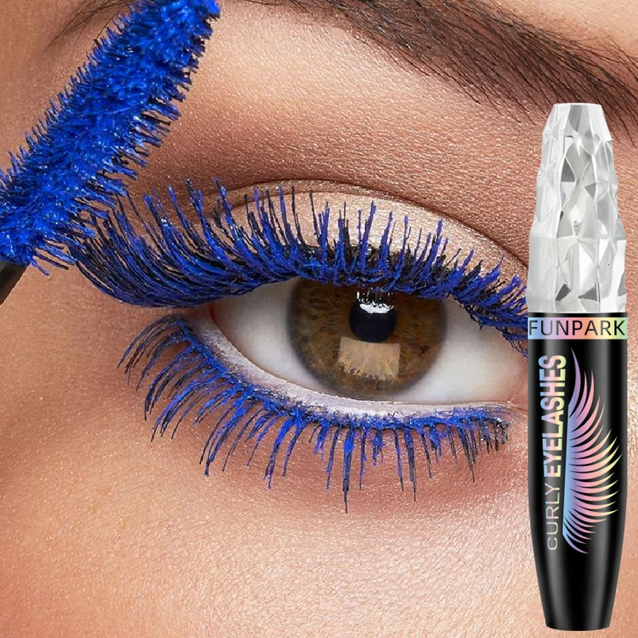 9 Colors 5D Mascara with Big EyesStrong Waterproof Thickening Lengthening Curling Liquid Fiber Eyelash Makeup 260316