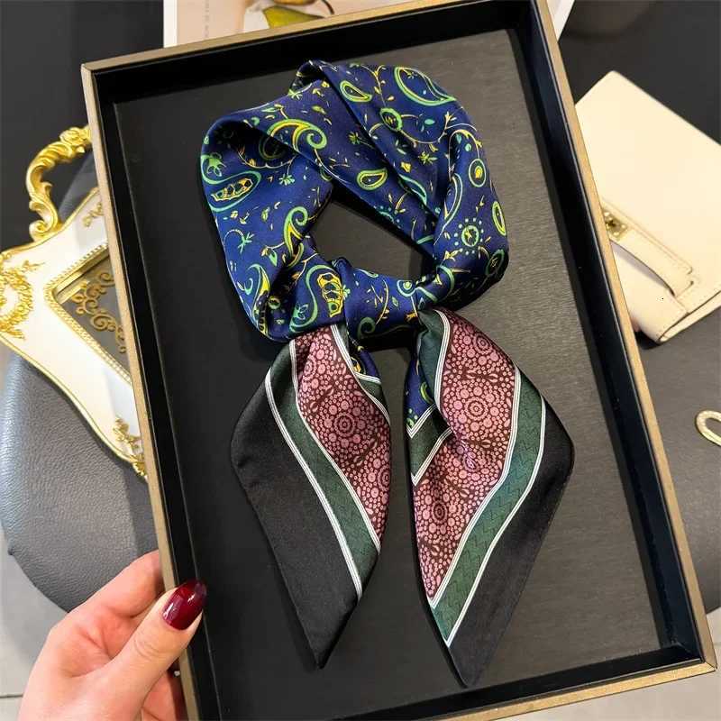 Red Small Square Scarf Wens Silk Scarf 70cm Letter Printed Scarf Square Shoder Scarf Wholes scarf Hair Accessories X260328