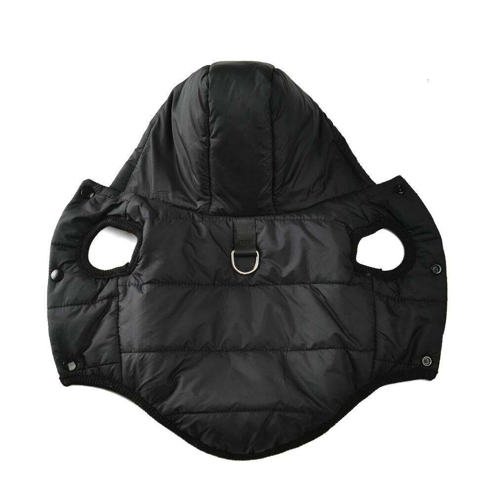 Hooded Coat For Small Medium Winter Windproof Pet Dog Clothes With D-ring Puppy Warm Clothing Cat Costumes Chihuahua Pug
