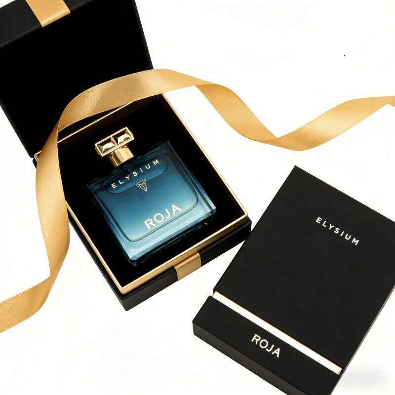 Roja Elysium Blue Gold Edition Elegant Valentines Present for Your Special SomeoneMens Eau de Toilette & Womens EDT 26Y0330