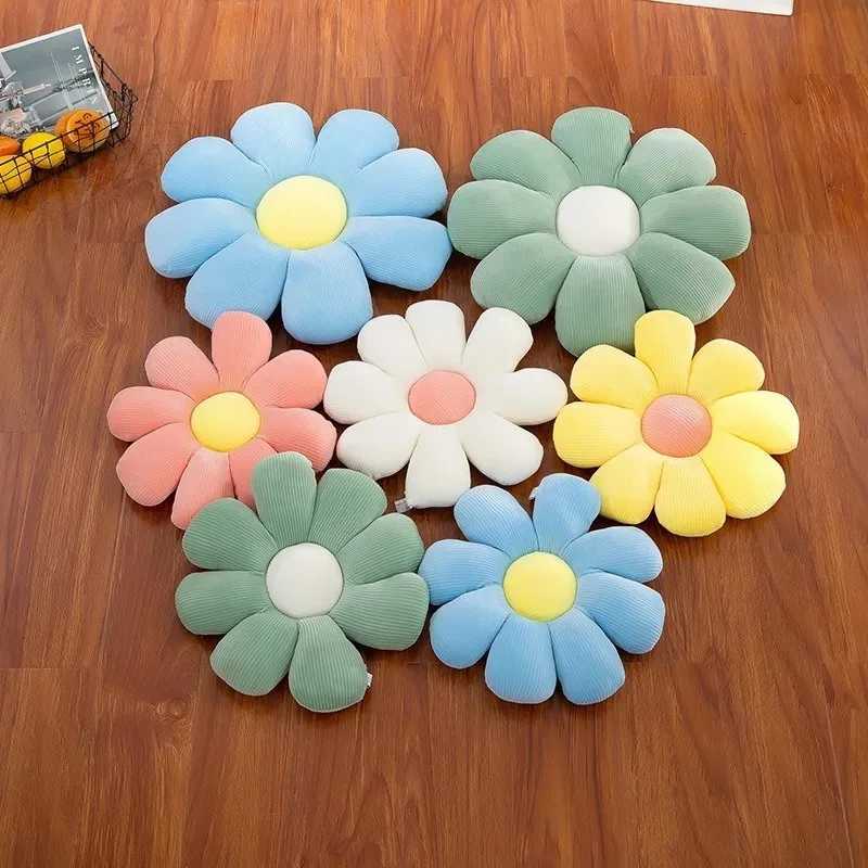 Sunflower Petal Flower Seat Cushion Tatami Mat Office Chair Computer Floor Sitting Pad Comfortable Cozy Essential Home Accessory H260330 - view 4