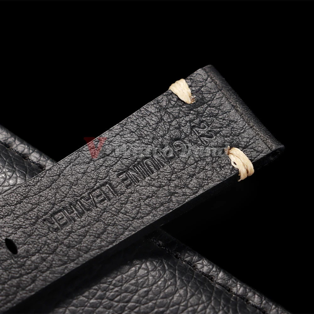 182022mm Universal Genuine Cowhide Watch Band Metal Buckle Vintage Straps for Men Women Breathable Bracelet Belt Accessories 260318