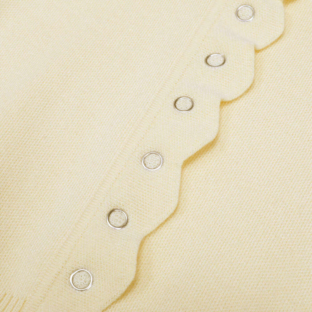 Spring and Autumn New Designer High Quality Knitted Fabric Long Sleeve Top D7 Network Celebrity Women's Cardigan Jacket