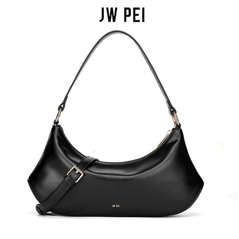 JW PEI Women Shoulder New Niche High End Feeling Simple Soft Leather Fashion Light Luxury Handheld Armpit Bag Liksusie