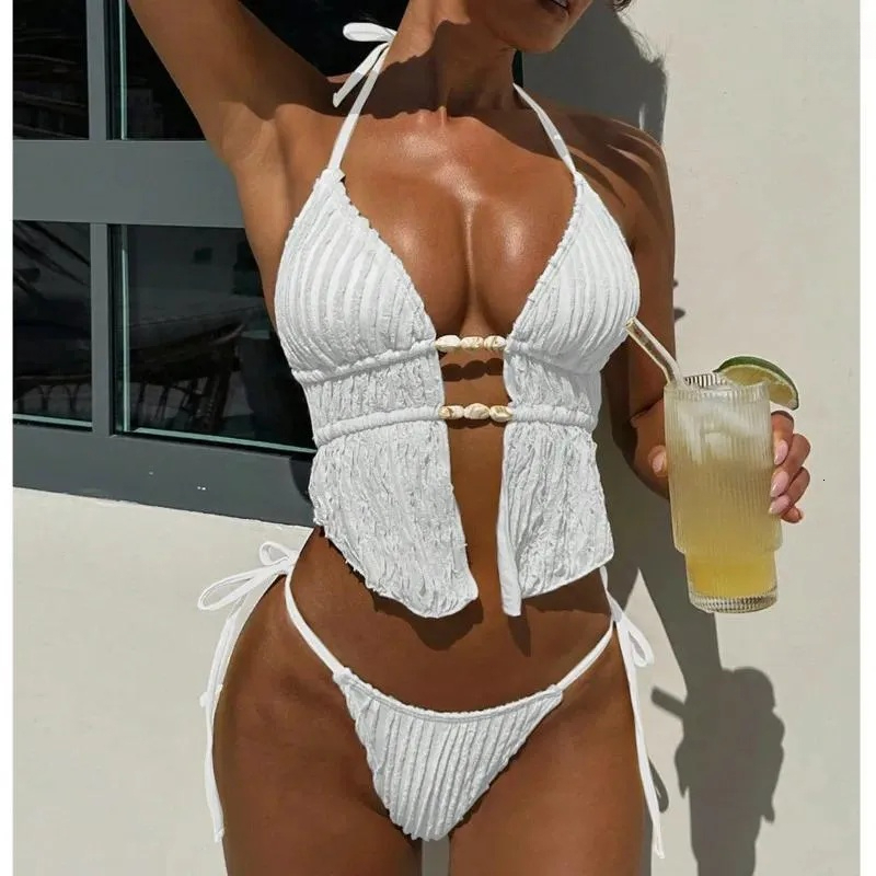 Women's Swimwear Sexy Bikinis 2026 Female Swimsuit For Swimming Wear Bathing Suits Brazilian Bikini Set Beachwear Pool Bather