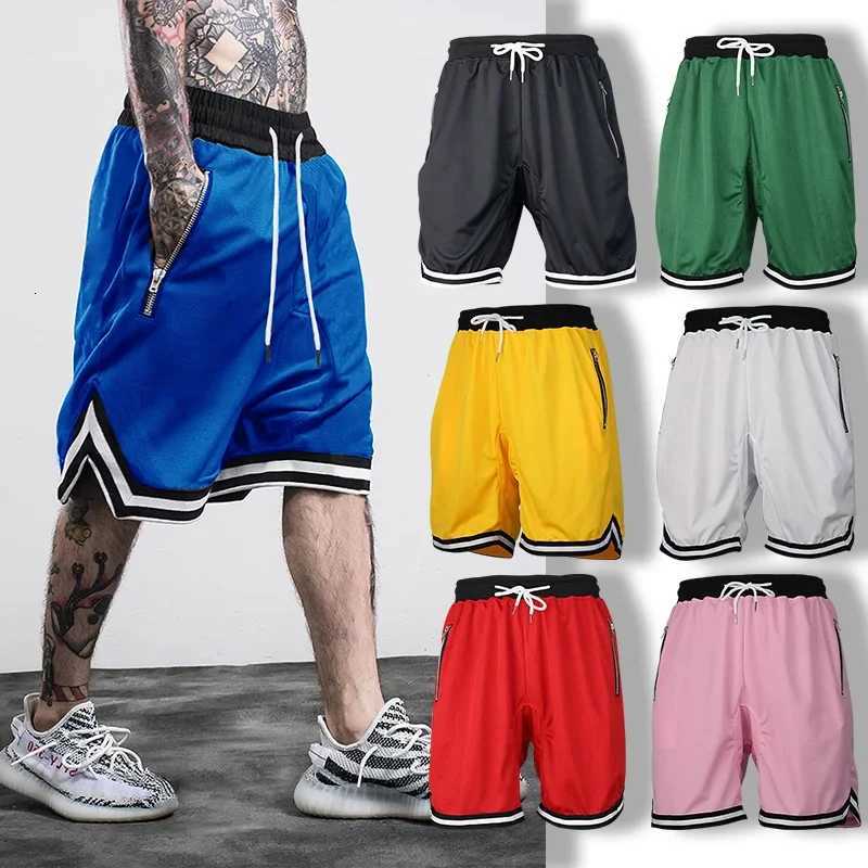 8 Colors Mens Gym Sports Jogger Shorts Breathable Sweat Wicking Quick Dry for Outdoor Running Basketball Training Beach Fitness Z260331