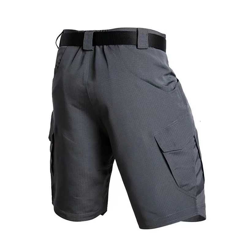 Mens Outdoor Cargo Tactical Shorts Summer Waterproof Urban Combat Shorts Trekking Camping Hiking Climbing Panttdoor Sports Z260331