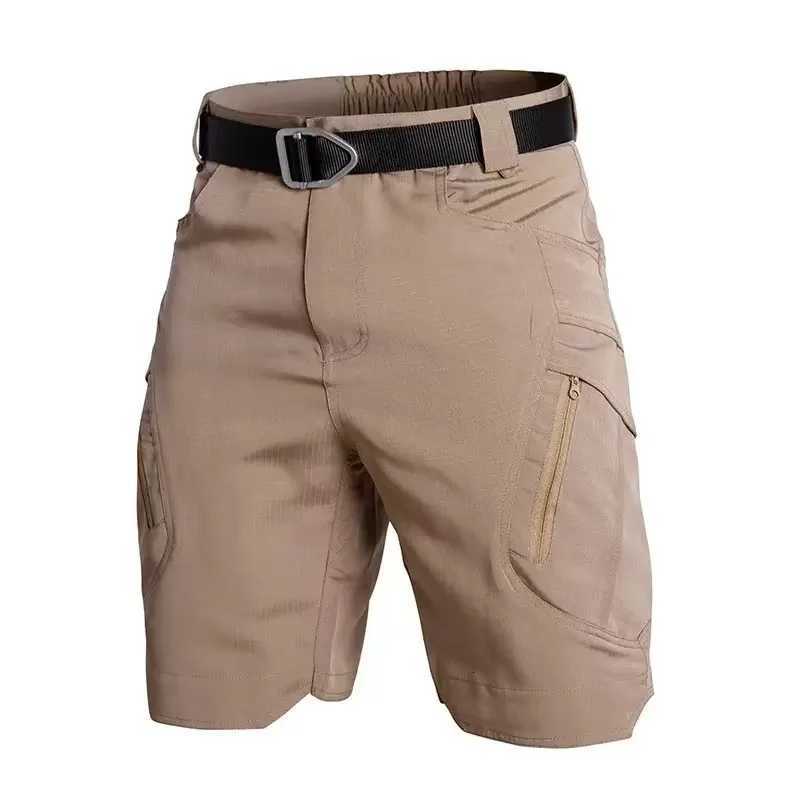 Mens Outdoor Cargo Tactical Shorts Summer Waterproof Urban Combat Shorts Trekking Camping Hiking Climbing Panttdoor Sports Z260331