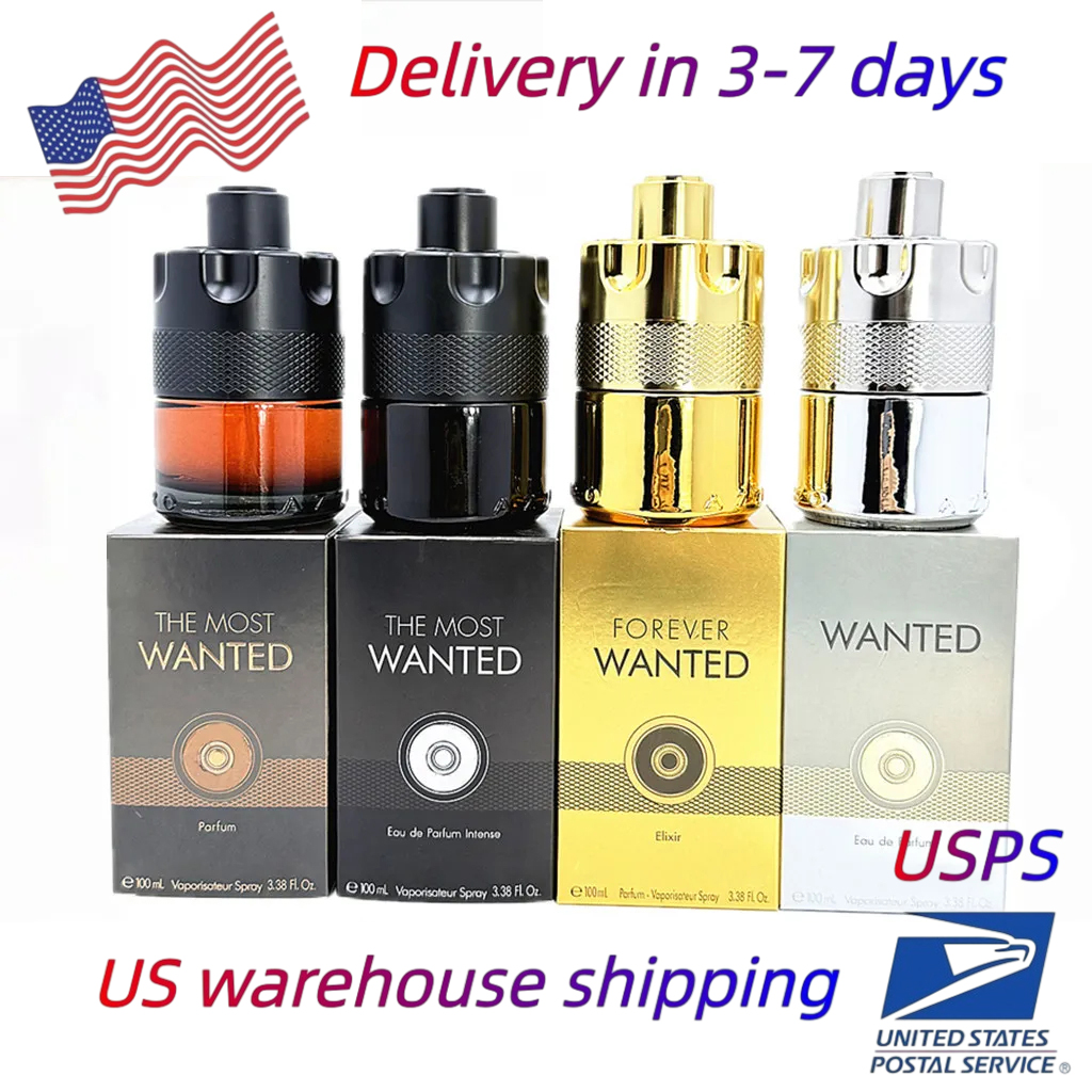Fast Delivery US Stock 3-7 Days Delivery 100ml The Most Wanted Parfum Men Perfume for male Fragrance Men Parfume