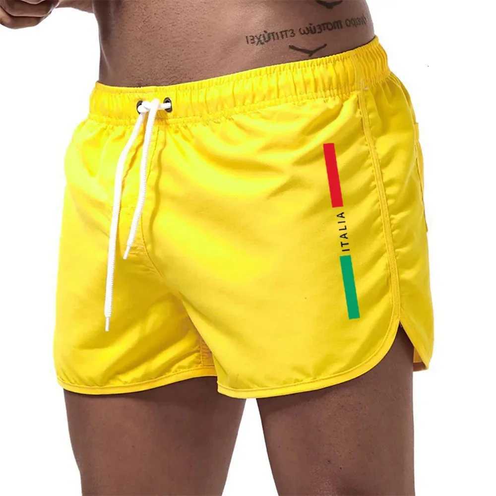 New mens quick-drying beach shorts fitness shorts summer swimwear leisure sports mens swimming board tide beach Z260331