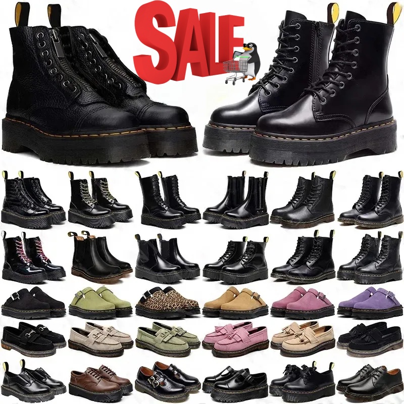 designer boots martin sandals martine boots womens slippers Ankle Mini Platform Yellow Low Top Leather Winter Snow booties trainers Smooth Oxford Bottom Warm shoes