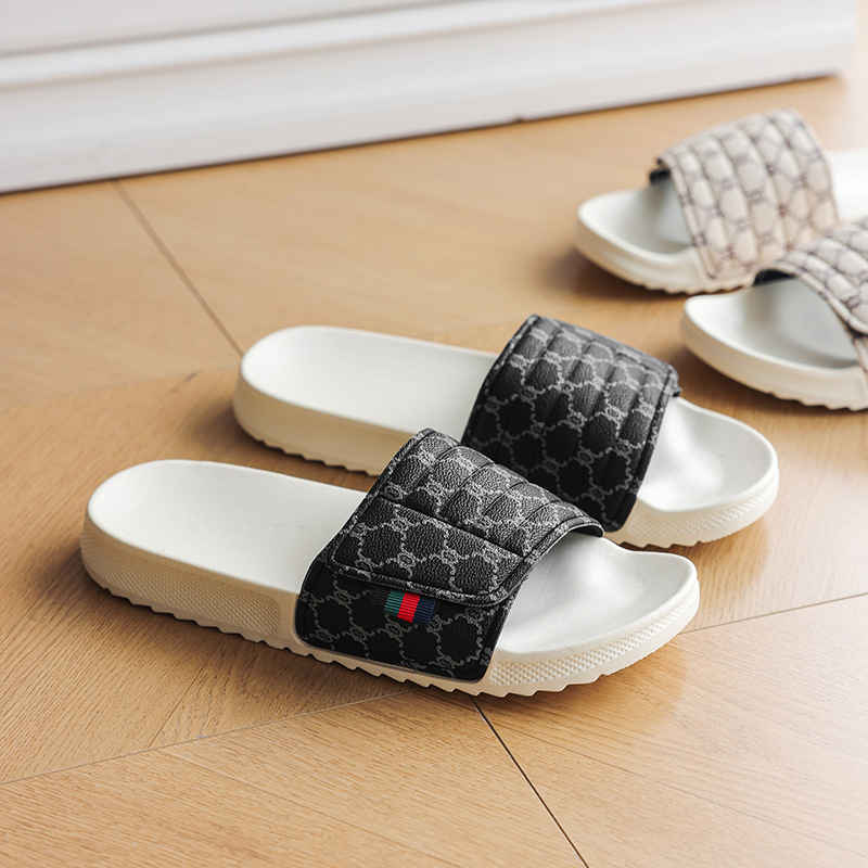 Men's sandals Fashionable and Versatile One-Legged Lazy Slippers Comfortable Beach Slippers Male Flip-Flops