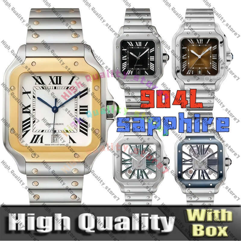 AAA Men Watches Designer Cartiierlies Watch Santoss Watch Automatic Quartz Watch High Quatlity 39mm Chronograph Watch Sapphire Waterproof Watch With Gift Box db4