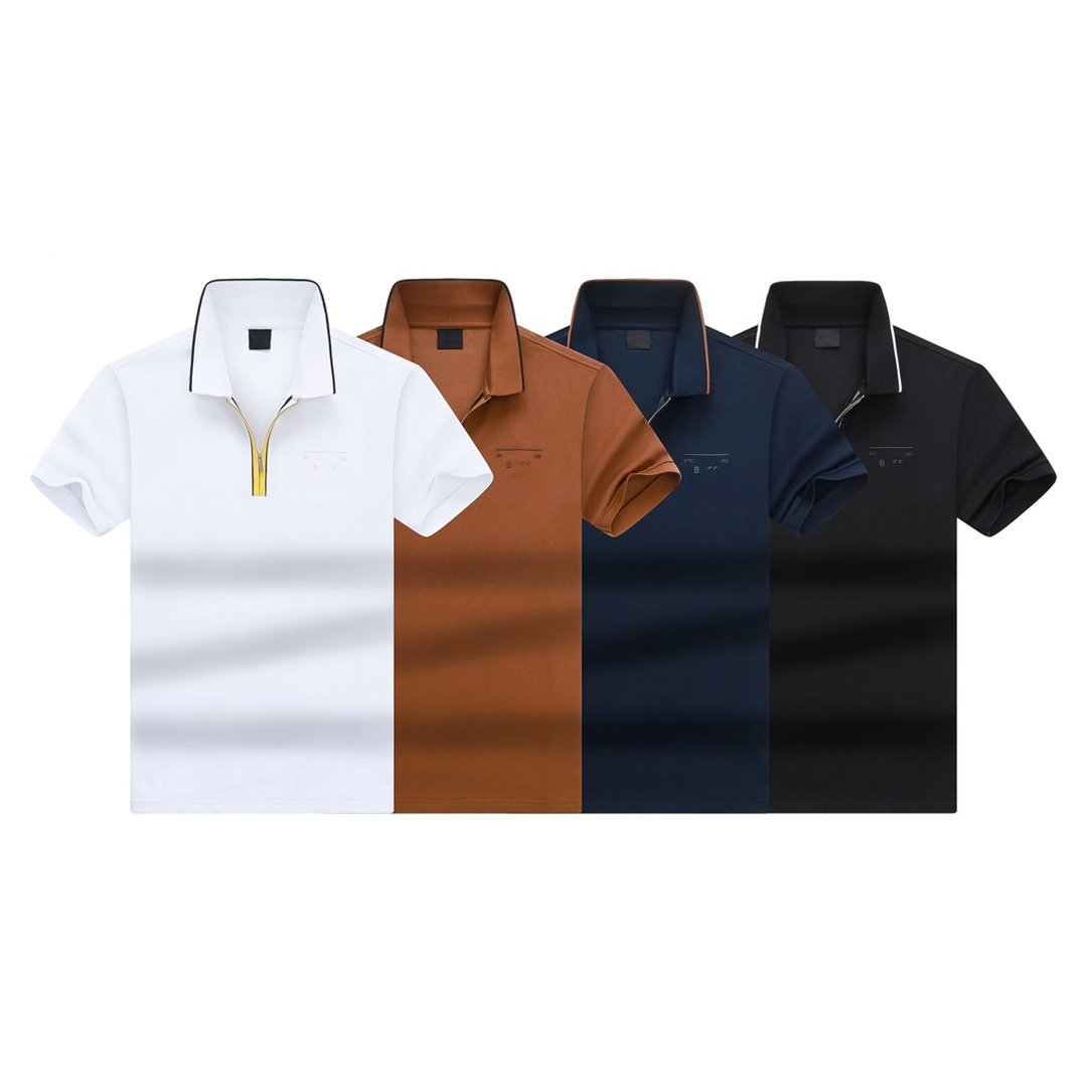 bosshugo Polo Shirt Designer Mens Polos Tshirt Bosse Luxury Brand Casual Business Golf T-shirt Pure Cotton Breathable Short Sleeves t Shirts Fashion Summer Top