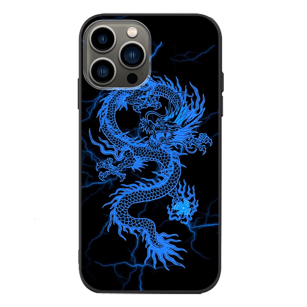 2026 New Luxury Model Is Ap Plicable To Phone Case Iphone 15 Compatible Element Model Foreign Trade Chinese Style Culture Dragon Totem Max Pro Phone C