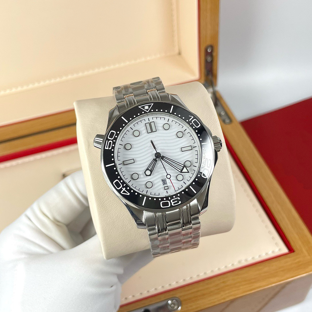 Seamasters 210.30.42.20.03.001 AAA+ 3A+ Quality Watches 42mm men's Automatic Mechanical 8215 Movement With Gift Box Sapphire Crystal