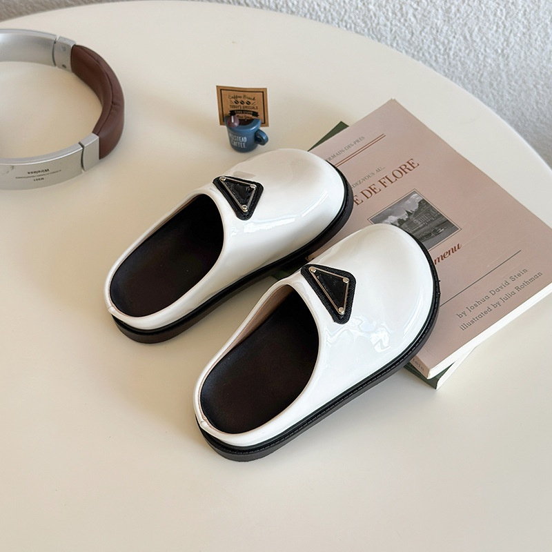 Luxury Inspired Trendy Teenagers Casual Sneakers Backless Breathable Mule Slides Summer Non-Slip School Shoes for Teens Young Adults Skateboarding Foo