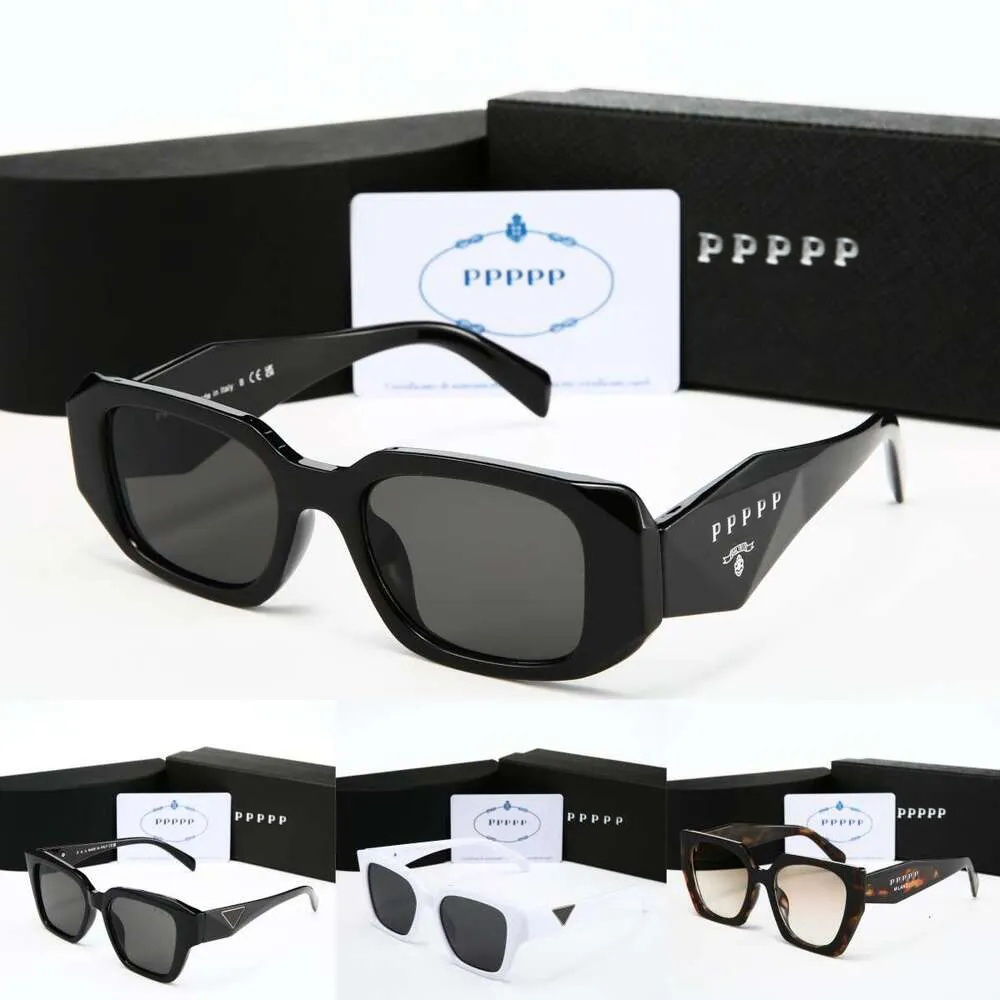 Luxury Designer Sunglasses Triangular Signature Frame UV400 Protection Vintage Retro Eyewear for Men Women Fashion Symbole Sun Glasses with box