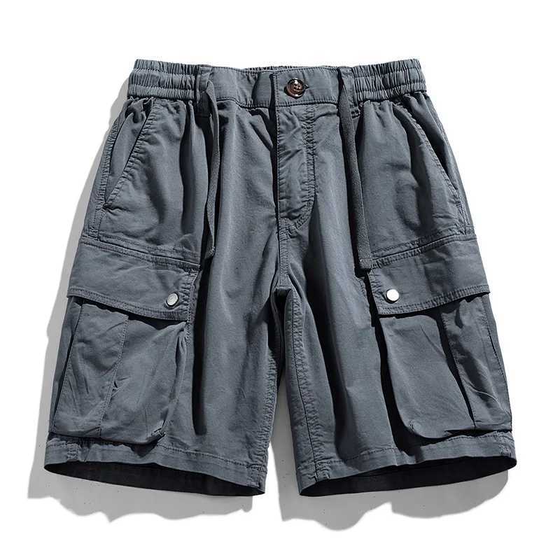 Summer Men Cargo Cotton Shorts Mens Multi Pocket Casual Shorts Spring Mens Jogger Pants Fashion Beach Shorts Dropshipping LZLLTT Z260331