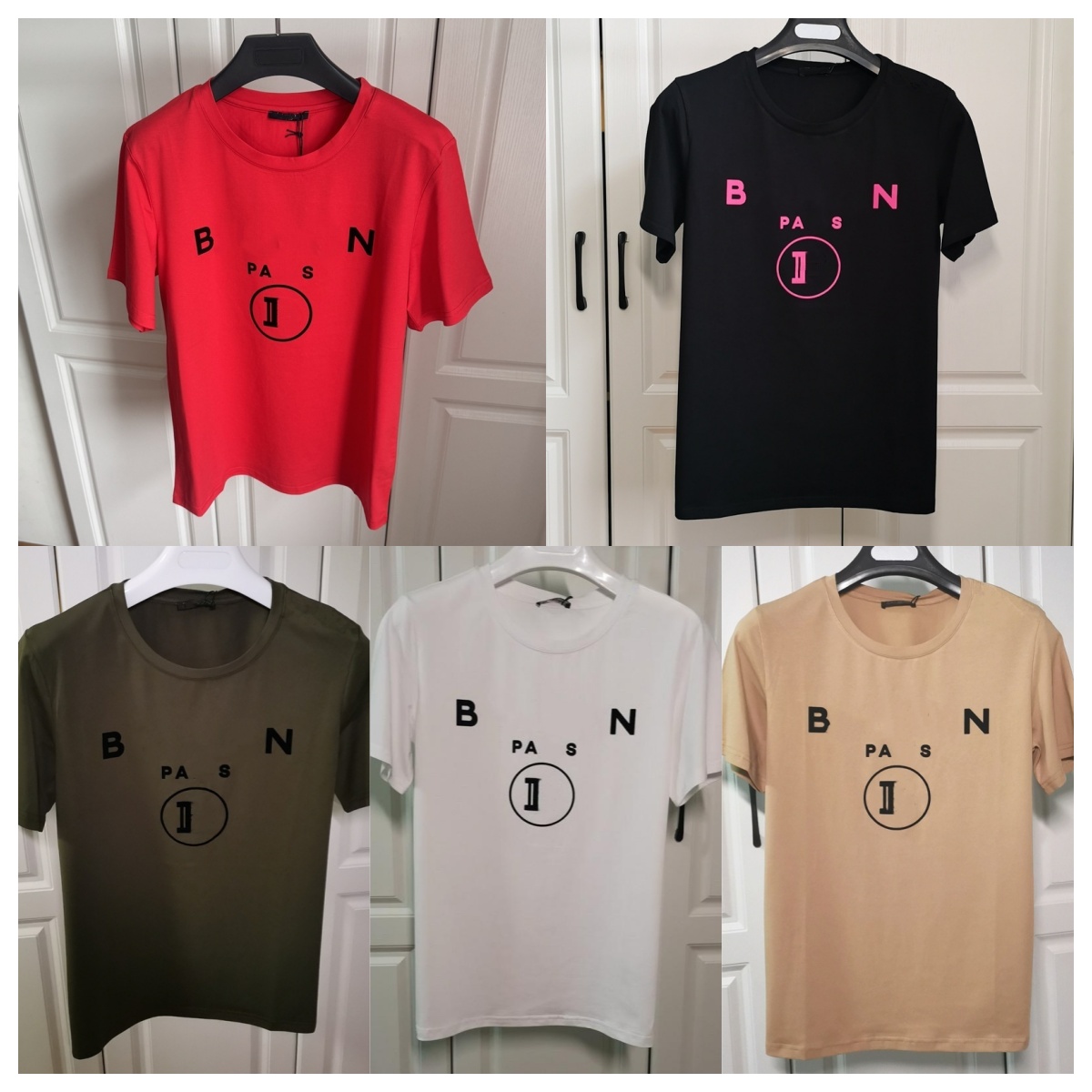 Designer Women T Shirts Trendy Letter Prints Cotton Breathable Loose Lightweight Comfort Athleisure Streetwear Tee