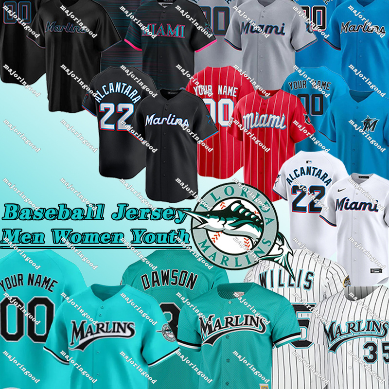 Miamicity Marlins jersey Connor Norby Jesus Sanchez Sandy Alcantara Albert Almora Jr. Matt Mervis Fortes Baseball Jersey