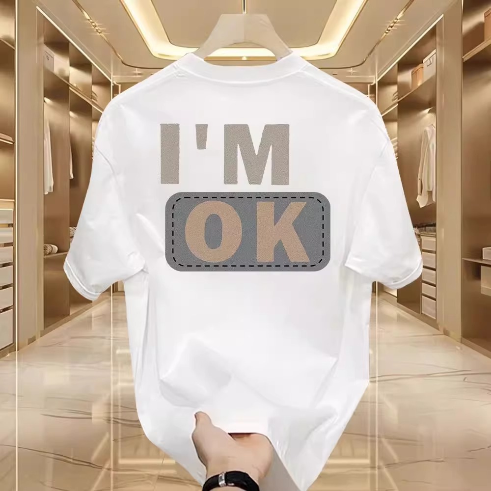 Summer Unisex Youth T-Shirts | American Edgy Heavyweight INS Streetwear Oversized Crew Neck Versatile Tops