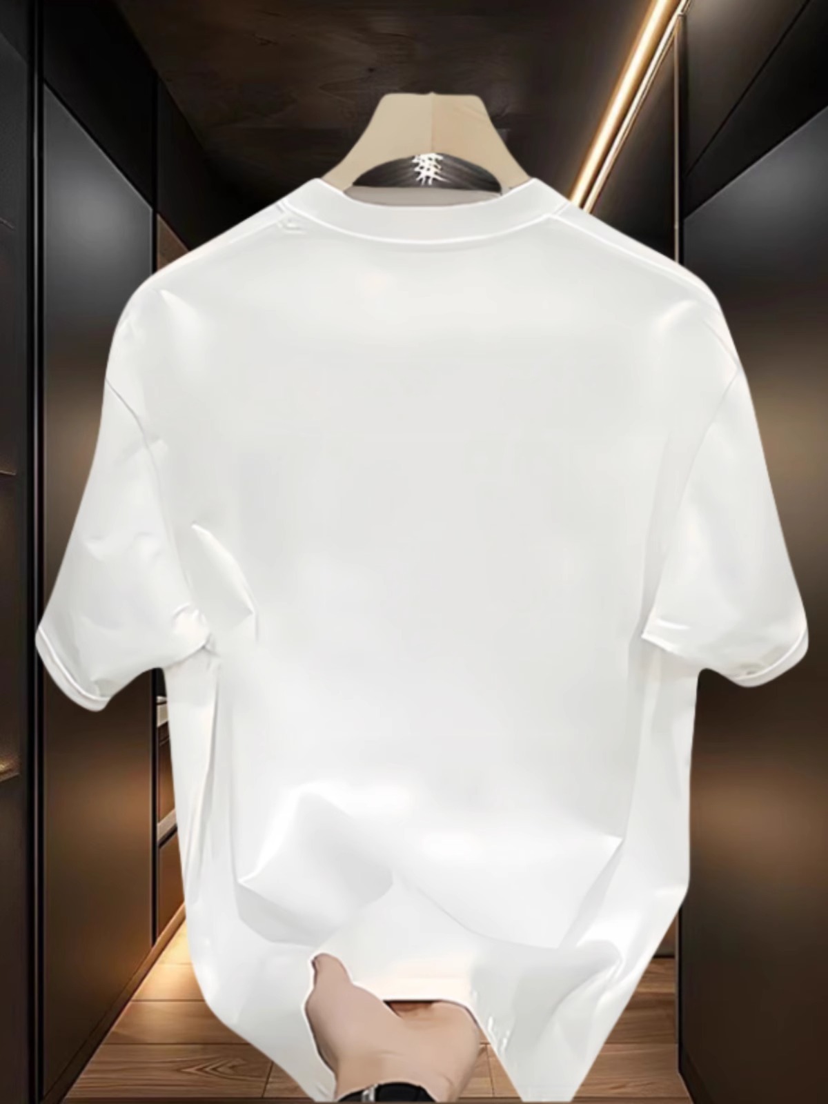 2026 Summer New Arrivals Men's Streetwear T-Shirts | Heavyweight Combed Cotton Oversized Crew Neck Minimalist Tops