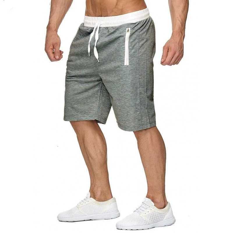 Summer Mens New Beach Shorts Sports Short Pants comfortJogging Breathable Shorts Men Zipper Pockets Loose Running Sports Shorts Z260331