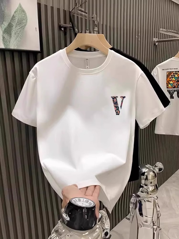 Summer Men's T-Shirts | Trendy New Arrivals Versatile Stylish Age-Reducing Casual Crew Neck Fun Graphic 100% Cotton Tops
