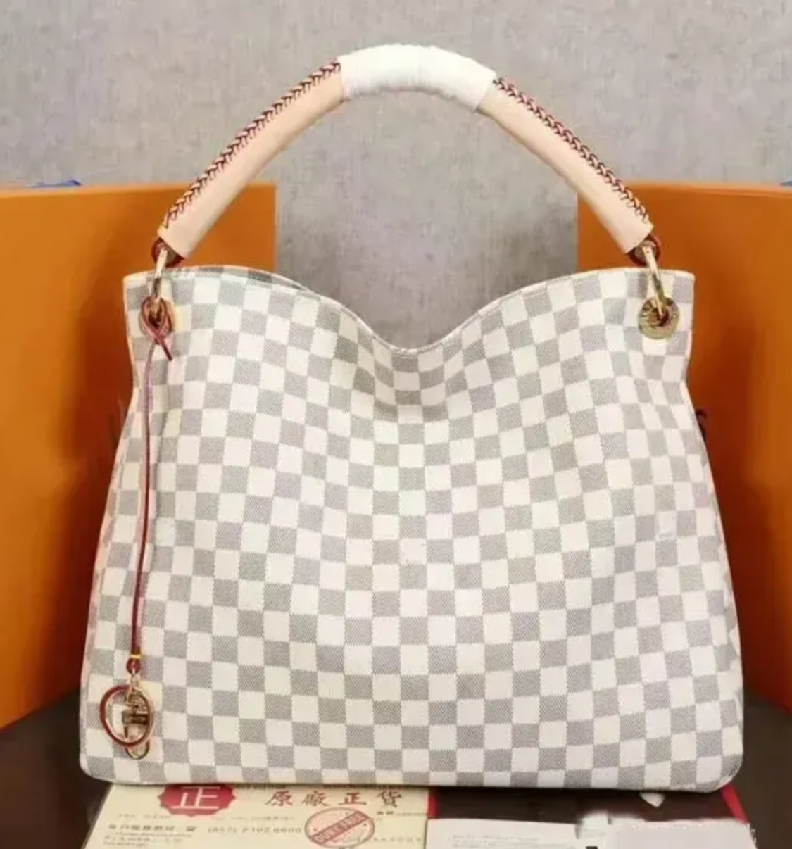 Designer Bag Embossed Flower Large Capacity Totes Bags Bohemian Damier Azur Artsy Leather Women Shoulder Bags Messenger Luxury Handbag Purse Woman backpack L002