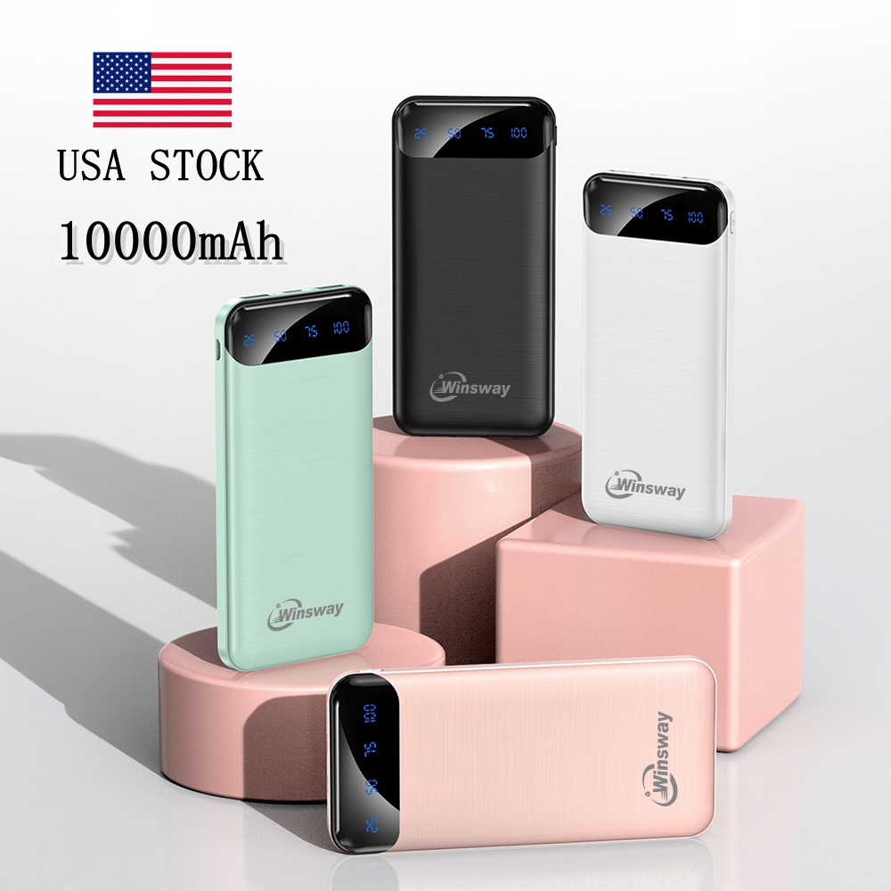 Winsway Portable Chargers Power Bank 10000/20000mAh with Fast Charging Portable Battery Charger For iPhone 16 15 14 13 Pro Max