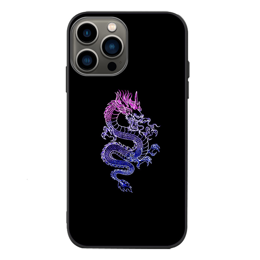 2026 New Luxury Model Is Ap Plicable To Phone Case Iphone 15 Compatible Element Model Foreign Trade Chinese Style Culture Dragon Totem Max Pro Phone C