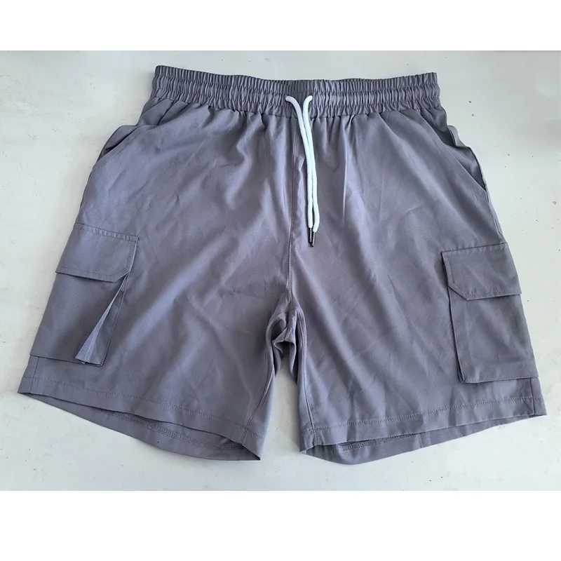 GITF Quick Dry Athletic Shorts with Zipper Pockets Mens Summer Running Shorts Gym Training Workout Fitness Hiking Shorts Z260331