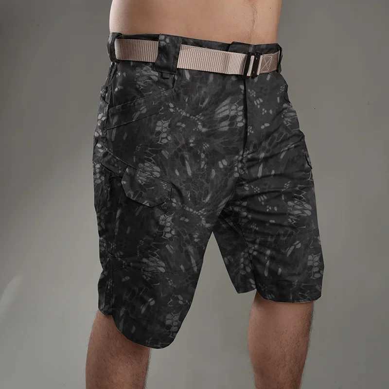 2024 Summer Men Tactical Shorts Outdoor Hiking Shorts Waterproof Quick Dry Camo Short Pant For Hunting Fishing Military Shorts Z260331