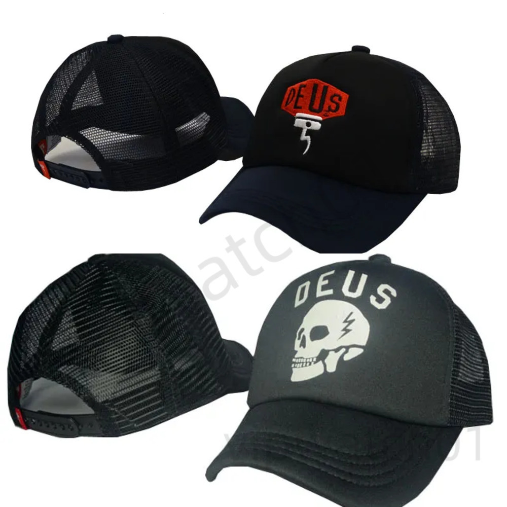 Brand New Deus Ex Machina Baylands Trucker Snapback Hats 9 Styles MOTORCYCLES Mesh Baseball Cap Drop a14