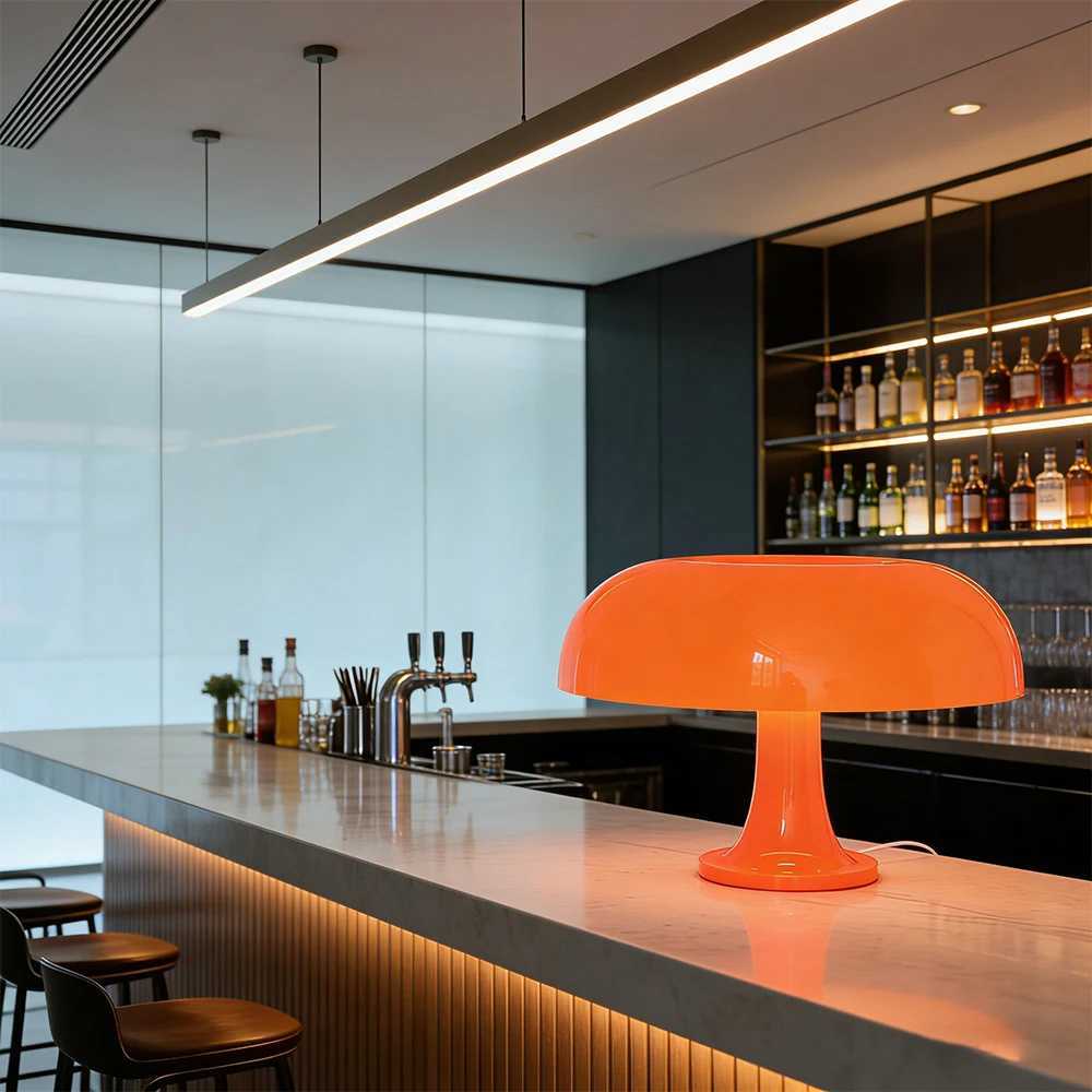 Classic Led Mushroom Table Lamp a Classic Work by Danish Designers Suitable for Living Rooms Desks Rooms Bedside Tables Hotels and Decorative Furnishi
