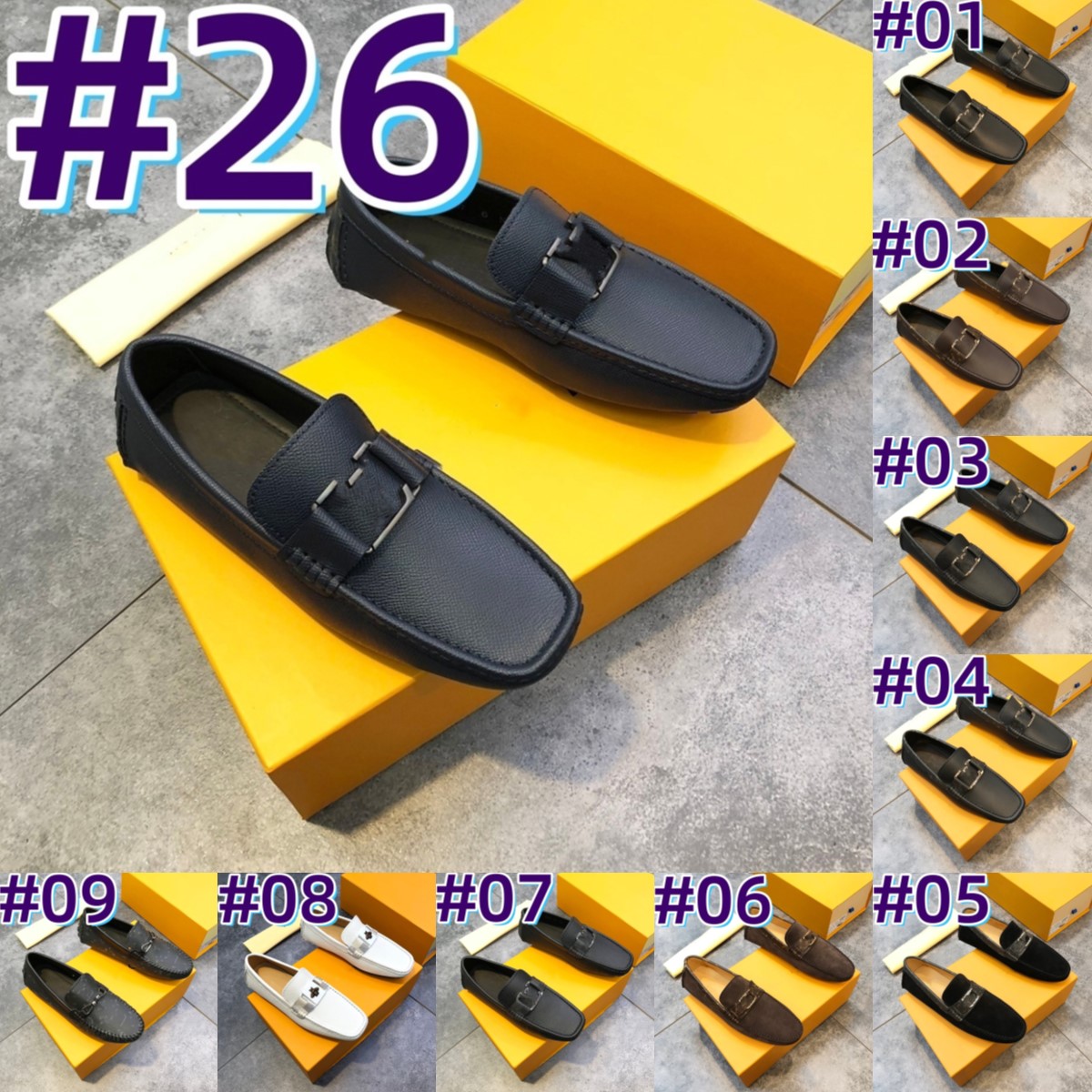 67Model Luxurious Crocodile Shoes Men Casual Luxury Brand Handmade Genuine Leather Designer Loafers Men Italian Fashion Driving Dress Shoes White Moccasins