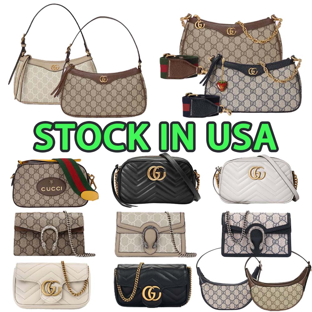 Designer bag Luxury Shoulder Bag HOBO Underarm Bag High-Quality Women's Dionysus-Style Crossbody Bag Classic Green Printed Leather Handle Large Capacity Tote Bags