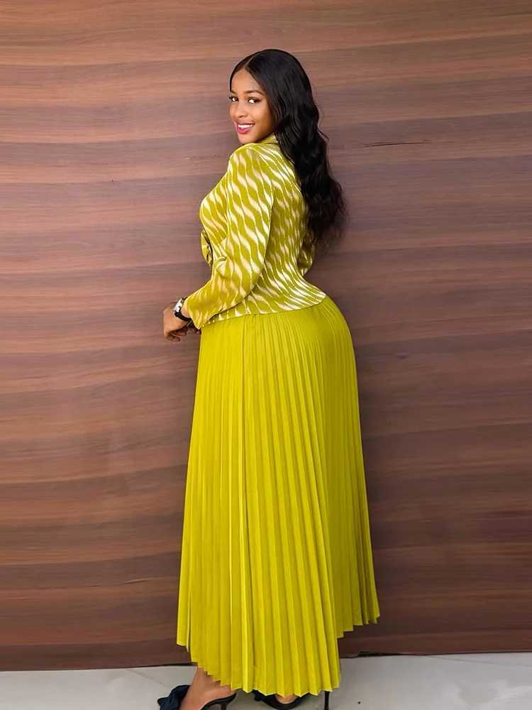 Plus Size Luxury Dresses For Women Elegant And Beautiful Gowns Miyake Pleated Dress Party Evening Prom Formal Female Fashion C260331