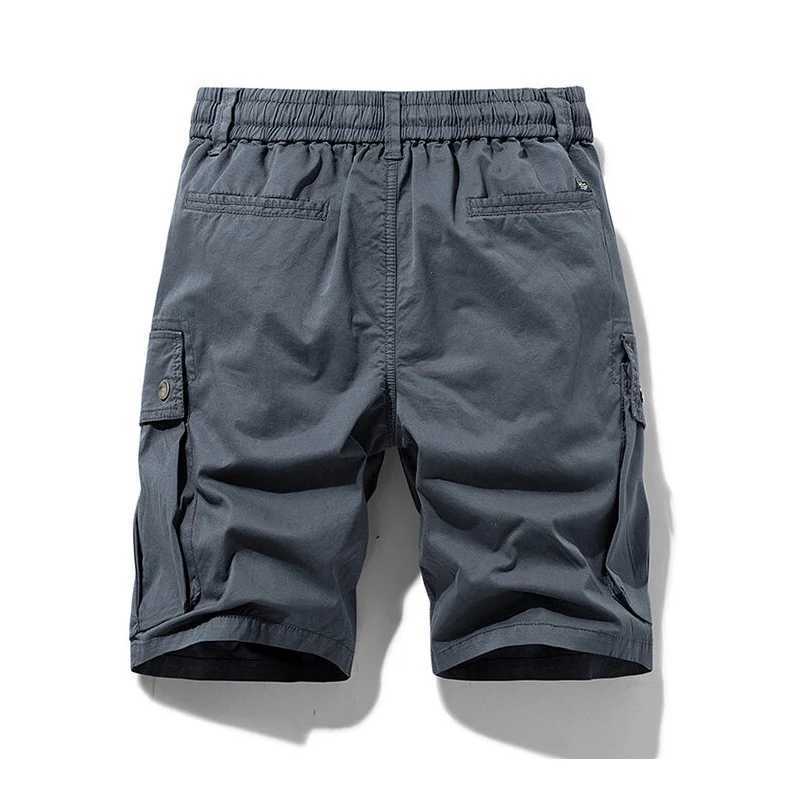 Summer Men Cargo Cotton Shorts Mens Multi Pocket Casual Shorts Spring Mens Jogger Pants Fashion Beach Shorts Dropshipping LZLLTT Z260331