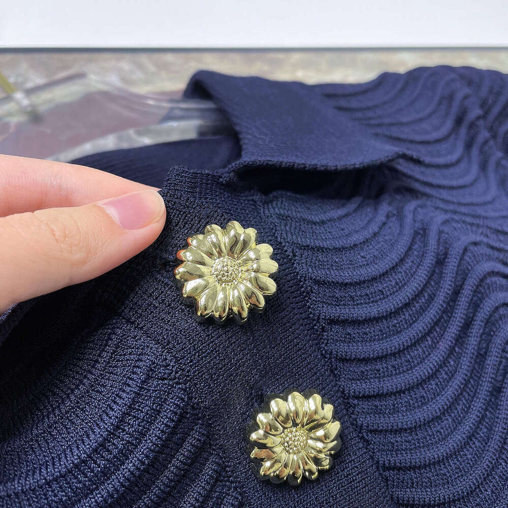 Designer inspired by k30 French style fragrance, new sweet knitted top and skirt for spring and summer 2026